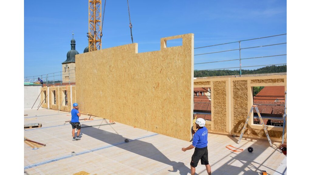 Kloster Plankstetten W nde Aus Holz Und Stroh