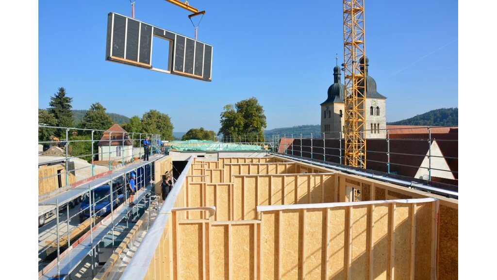 Kloster Plankstetten W nde Aus Holz Und Stroh