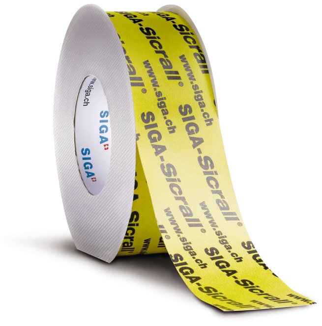 SIGA’s Sicrall® 60 is a highly adhesive tape for sealing